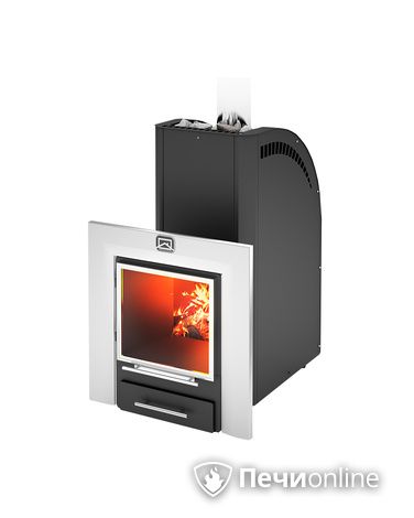 Дровяная банная печь Теплодар Каскад 18 ЛП Панорама в Красноярске